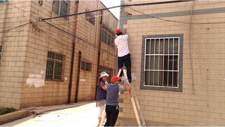 我參與，我光榮（云南盛翔安廣網(wǎng)絡(luò)項目監(jiān)理部參與安寧“創(chuàng)文”志愿者活動側(cè)記）