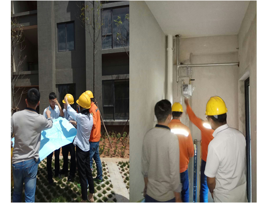 太平新城萬輝藍山郡A區(qū)（A2標）燃氣管網(wǎng)工程順利通過竣工驗收移交