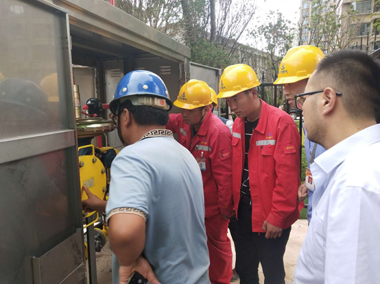 昆明恒大金碧天下二期（雍秀苑35-45棟）燃氣工程通過竣工驗收